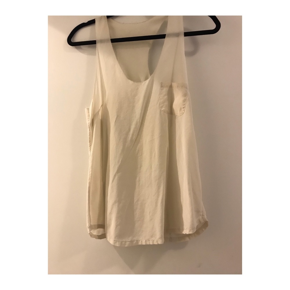 Cream blouse